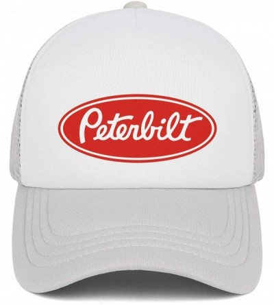 Baseball Caps Men Novel Baseball Caps Adjustable Mesh Dad Hat Strapback Cap Trucks Hats Unisex - Grey - CE18AH0LW42 $13.62