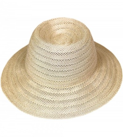 Sun Hats Beach Sun Hat Women Summer Cap Sunhat Wide Brim Foldable Packable Floppy Panama - Beige-b - CC18R8YRML7 $19.57