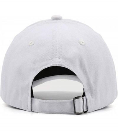 Baseball Caps Unisex Men Baseball Hat Cotton Adjustable Mesh Strapback-Paccar-Flat Cap - White-29 - CQ18T756H95 $16.20