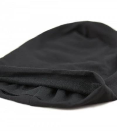 Skullies & Beanies All Kinds of Long Slouchy Baggy Wrinkled Oversized Beanie Winter Hat - 2. 2733 - Black - C818YZGXA87 $14.95