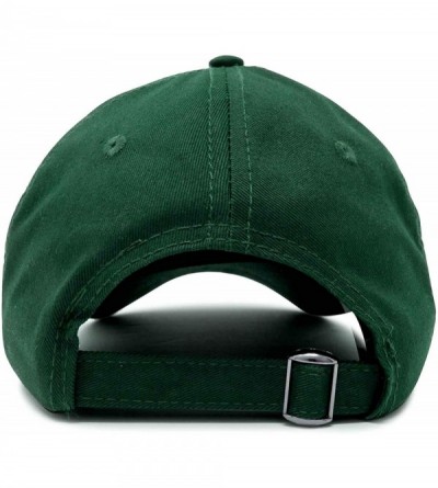 Baseball Caps Cute Ducky Soft Baseball Cap Dad Hat - Dark Green - CX18LZ7TGN0 $14.16