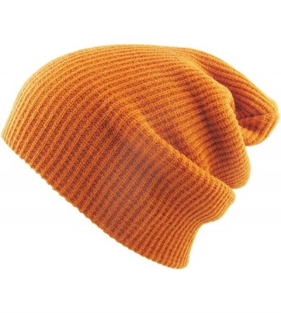 Skullies & Beanies Comfortable Soft Slouchy Beanie Collection Winter Ski Baggy Hat Unisex Various Styles - CX18W8YYK6I $12.80