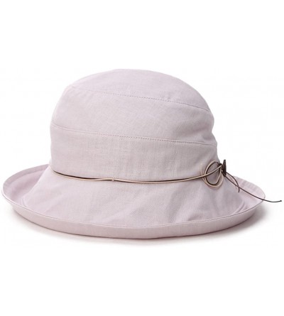 Baseball Caps Womens UPF50 Cotton Packable Sun Hats w/Chin Cord Wide Brim Stylish 54-60CM - 89051_gray - CP18E3ESZWR $27.60
