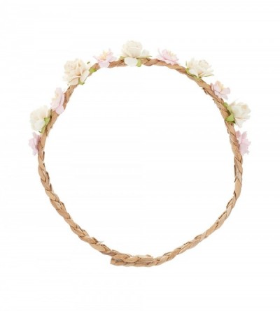 Headbands Flower Headband Wreath Boho Garland - Perfect for Wedding Festivals- Casual wears & Photography (pastel) - pastel -...