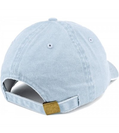 Baseball Caps EST 1951 Embroidered - 69th Birthday Gift Pigment Dyed Washed Cap - Light Blue - CT180QKY67T $20.04