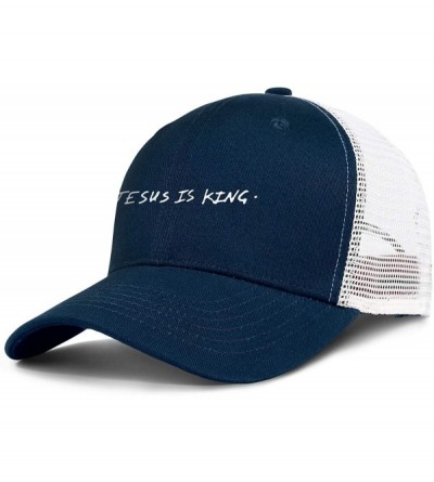Skullies & Beanies Jesus-is-King-Kanye-west-Cap Unisex Hip-hop Cap Adjustable Truck Driver Hats - Jesus is King-9 - CT18ZLHXS...