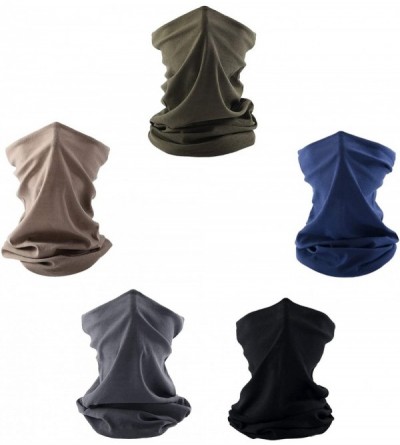 Balaclavas Mens Warm Windproof Face Cover - Thick Dustproof Breathable Neck Cover - Color Set 7 - CH18Y0WDYMN $13.17