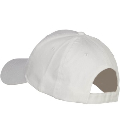 Baseball Caps Mini Duke Embroidered Cotton Cap - White - CP12O0D4FY4 $25.85