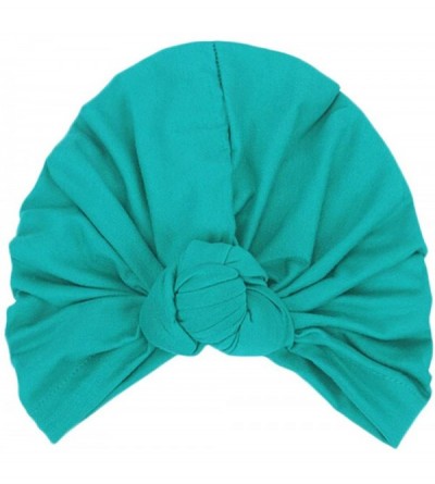 Skullies & Beanies Fashion Women Warm Knit Crochet Ski Hat Boho Braided Turban Headdress Cap - Blue - CO18GAZQ6G0 $7.56