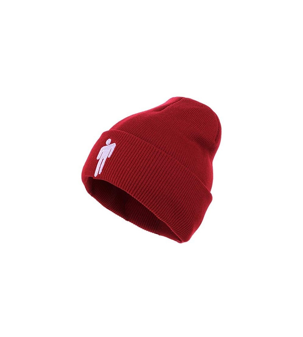 Skullies & Beanies Women's Knit Cap Beanie Winter Hat Solid Hip Hop Knit Sweater Cap Gift Warm Hat - CW18Z87G6W4 $11.16