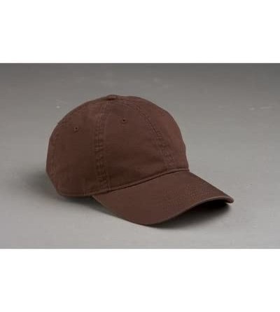 Baseball Caps 100% Organic Cotton Twill Adjustable Baseball Hat - Orange Poppy - CF11R3GLJYR $7.82