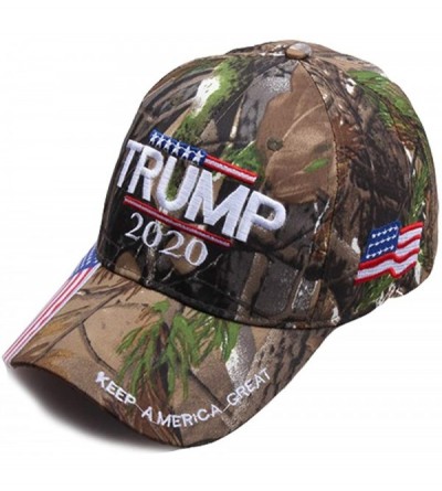 Baseball Caps Keep America Great Again Cap Donald Trump 2020 Campaign MAGA Hat Adjustable Baseball Hat with USA Flag - Camo2 ...