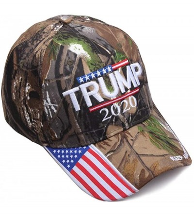 Baseball Caps Keep America Great Again Cap Donald Trump 2020 Campaign MAGA Hat Adjustable Baseball Hat with USA Flag - Camo2 ...