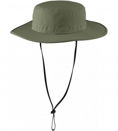 Baseball Caps Port Authority?C920 Unisex Outdoor Wide Brim Hat - Olive Leaf - CJ12BX2L60D $25.81