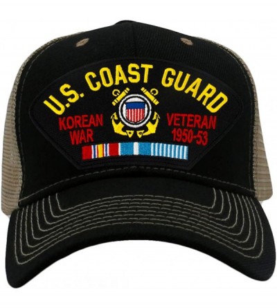 Baseball Caps US Coast Guard - Korean War Veteran Hat/Ballcap Adjustable One Size Fits Most - CD18IZEEEWU $24.12