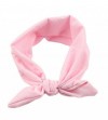 Headbands Elastic Hairband Bandana Headband Decoration - Pink - C018GNI6H2O $14.95