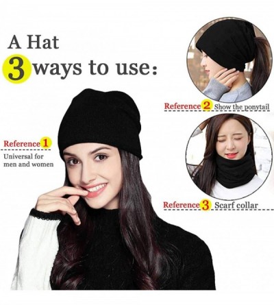 Skullies & Beanies Chemo Caps for Women Slouchy Beanies Cancer Patients Sleep Hats Warm Soft Stretchy - Tym048 - CD18N78C0IC ...