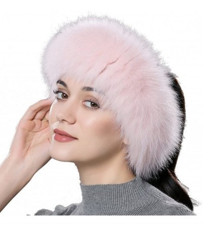 Cold Weather Headbands Fur Headband-Winter Headband Earwarmers-Stretchable Fox Fur Headband Winter Earmuffs for Women - Fox F...
