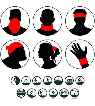 Balaclavas Face Mask with Ear Hangers- Cooling Neck Gaiter- Scarf- Bandana- Summer Balaclava for Dust Wind UV Protection - CJ...