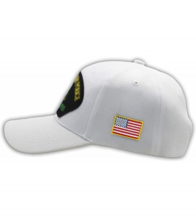 Baseball Caps US Army - Vietnam Veteran Hat/Ballcap Adjustable One Size Fits Most - White - CW18K2ZUXND $18.98