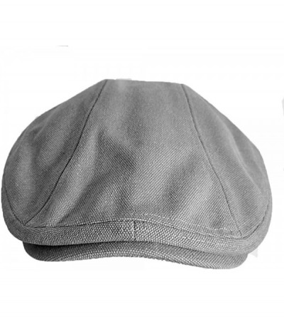 Newsboy Caps New Newsboy Caps for Men and Women Hats Gorras Cap Leisure Berets Flat Cap - Gray - CF18HZS9R28 $10.80