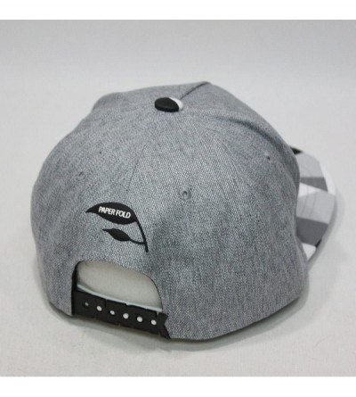 Baseball Caps Animal Embroidered/Sculpture Flat Brim Adjustable Snapback Cap (Dog- Cat- Bear-Panda- Penguin) - Panda Gray - C...