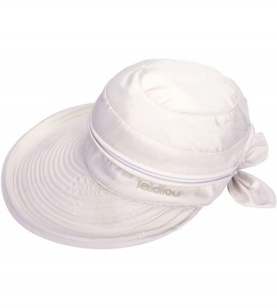 Visors Women's 2 in 1 Outdoor Sportswear Golf/Tennis Visor UV Protection Hat - 2284_beige - C818D8SGLER $11.70