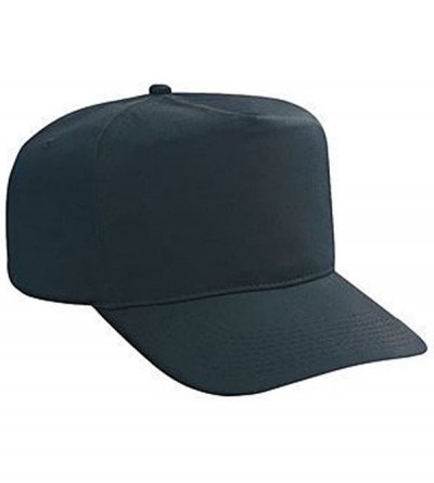 Baseball Caps Cotton Twill High Crown Golf Style Caps - Black - CJ17YENKZ8Y $8.86