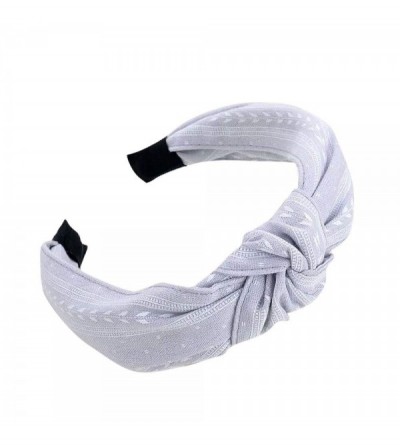 Headbands Sweatband Lightweight Headbands - Gray - CY18KDZ0QCW $16.61