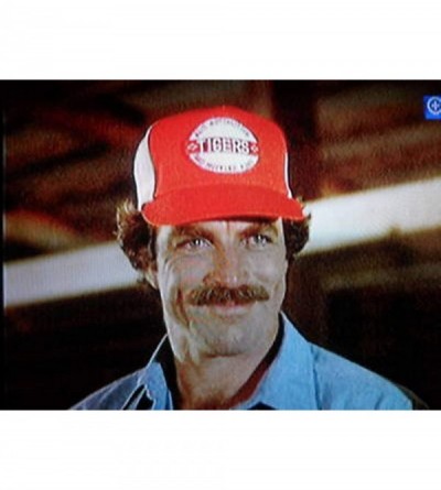Baseball Caps Magnum PI AL's Automotive Tigers Hat Embroidered Patch Cap Cosplay - C518WCATO28 $16.74
