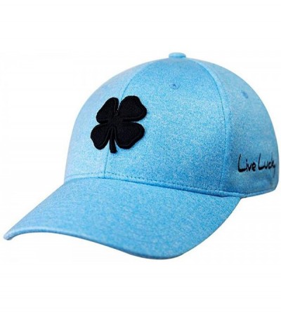 Baseball Caps Lucky Heather Aqua Memory Fit Hat - C118OIMCU4I $22.42