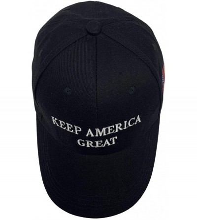 Skullies & Beanies Make America Great Again Donald Trump Cap Hat Unisex Adjustable Hat - 009 Keep-black - C718L5THUX3 $12.94
