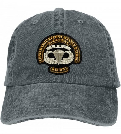 Cowboy Hats LRRP Hat Logo Classic Style Mens/Womens LRRP Cowboy Hat - Deep Heather - CC18A80D93Q $14.01