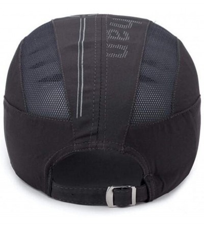 Baseball Caps Quick Dry Sports Cap Unisex Sun Hat Summer UV Protection Outdoor Cap - Blue - CS18T8XDOYO $10.25