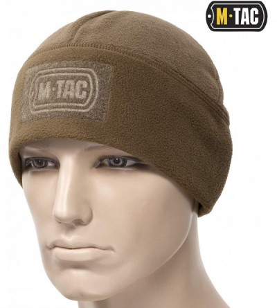 Skullies & Beanies Skull Cap Windproof 380 Winter Hat Mens Tactical Beanie panel for patches - Coyote - CN189UXGOSD $11.99