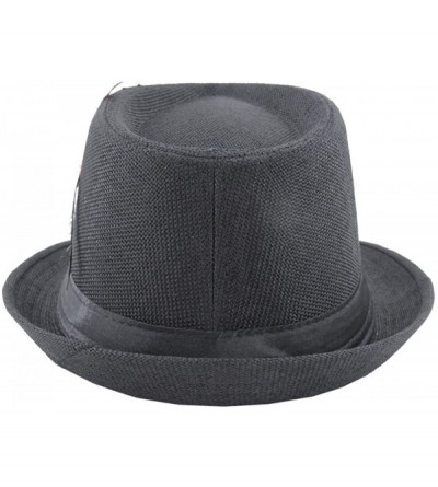 Fedoras Fedora Hat with Feathers Gatsby Holiday Octoberfast Bavarian Alpine Trlbe Dress Up Hats - Khaki - CP12BWNOEJD $17.83
