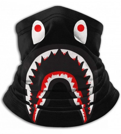 Balaclavas Bape Shark Half Blue Camo Neck Gaiter Warmer Windproof Mask Dust Face Clothing Free UV Face Mask - CH1970E9AOR $19.09
