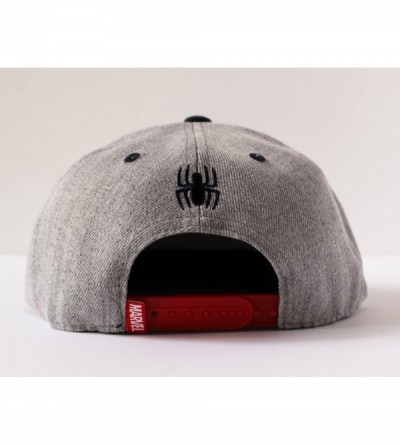 Baseball Caps Marvel Collector Corps Limited Edition Snapback Cap- Grey Cloth Spiderman - CN12M1SIHHD $42.33