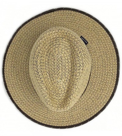 Sun Hats Men's Cabo Fedora - UPF 50+- Classic Surf Hat- Designed in Australia - CE18M54U70K $33.87