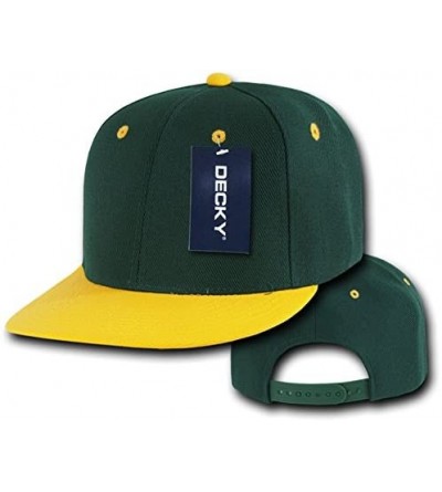 Baseball Caps Men's Flat - Force/Gold - CJ1199Q99RX $12.30
