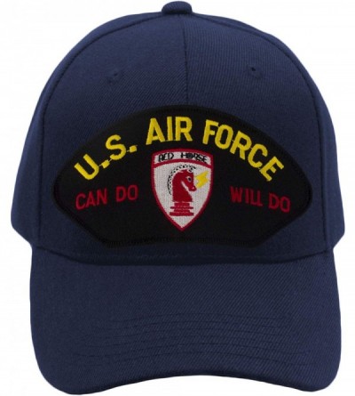 Baseball Caps US Air Force RED Horse - Can Do Will Do - Hat/Ballcap Adjustable One Size Fits Most - Navy Blue - CL18SXR5GEY $...