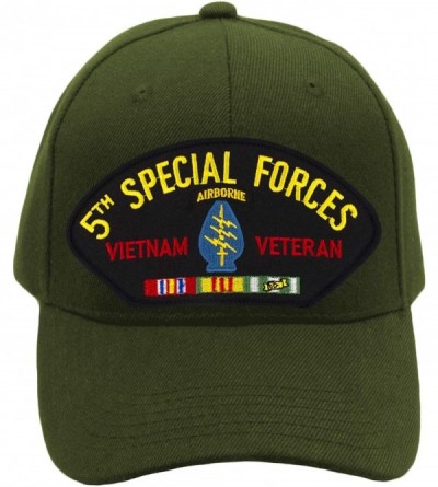 Baseball Caps 5th Special Forces - Vietnam War Veteran Hat/Ballcap Adjustable One Size Fits Most - Olive Green - CZ18OWUYEWK ...