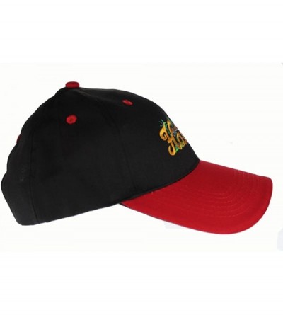Baseball Caps Embroidered Hawaii Aloha State Diamond Head Cap Hats - Black / Red - CK116MM6X1R $13.33