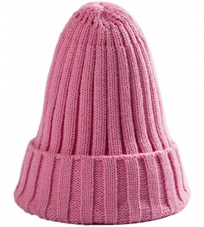 Skullies & Beanies Winter Knit Beanie Cap Ski Hat Casual Hats Warm Caps for Men Women - K - CF18IM33CMT $10.83
