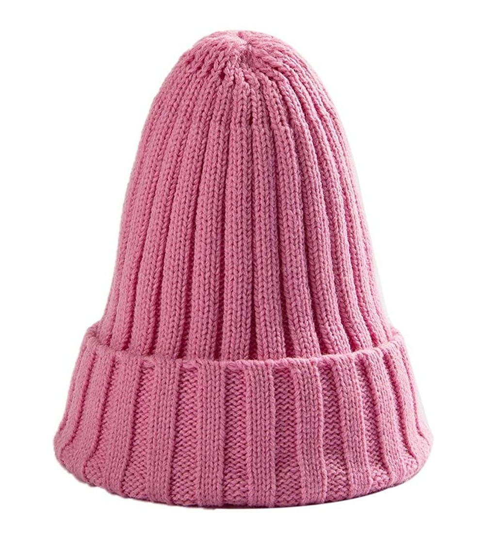 Skullies & Beanies Winter Knit Beanie Cap Ski Hat Casual Hats Warm Caps for Men Women - K - CF18IM33CMT $10.83