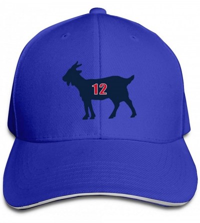 Baseball Caps Adjustable Baseball Cap Blue Navy England Brady Goat Cool Snapback Hats - Blue10 - CZ18Z3ZRE9C $13.19