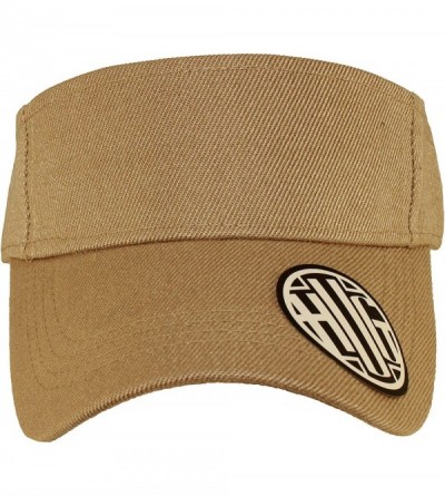 Baseball Caps Premium Plain SunVisor Baseball Golf Fishing Tennis Cap Hat Adjustable Unisex - Khaki - CW1889WHQC6 $9.16