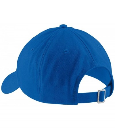 Baseball Caps Wisconsin State Map Embroidered Low Profile Soft Cotton Brushed Baseball Cap - Royal - C817WY6DMYR $15.72
