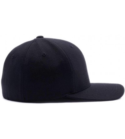 Baseball Caps Farm Logo with Your own Words Embroidered Flexfit 6477 Wool Blend hat. - Black001 - CR180K6AYCN $19.02