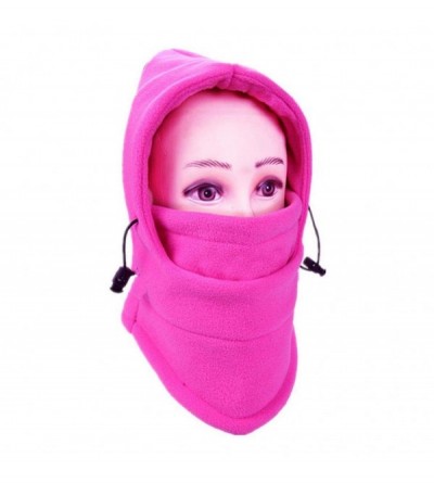 Balaclavas Thermal Beanies Cycling Outdoor Stopper - Pink - C0192HTTK75 $8.33